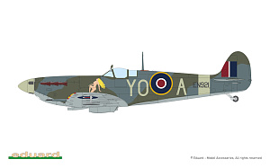 Model kit 1/72 Supermarine Spitfire STORY: The Sweeps DUAL COMBO (Eduard kits)