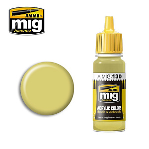 Acrylic paint FADED YELLOW (Ammo Mig) (17ml) 