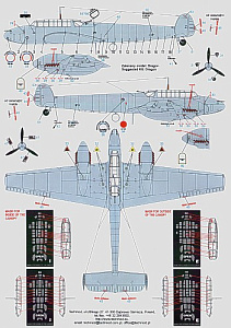 Decal 1/32 Messerschmitt Bf-110C (3) (Techmod)