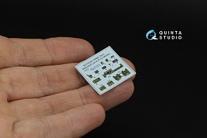 A6M2 Zero (Mitsubishi Prod.) 3D-Printed & coloured Interior on decal paper (Fine molds)