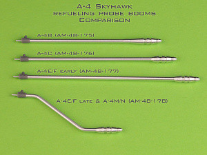 Aircraft detailing sets (brass) 1/48 Douglas A-4C Skyhawk - refueling probe boom