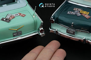 Western U.S. License Plates 1950-1960 Pt.2 (All kits) (with metal base)