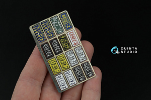 Southeastern U.S. License Plates 1950-1960 Pt.2 (All kits) (with metal base)