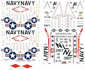 Decal 1/48 McDonnell F-4J/F-4S (2) (CAM)