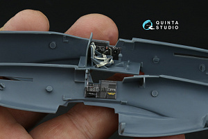 F-82G Twin Mustang 3D-Printed & coloured Interior on decal paper (Special Hobby)