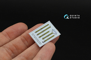 WWII Red Army AF Seatbelts Type 2 (with metal buckles) (All kits)