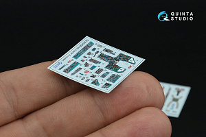 MiG-23M/MiG-23MF 3D-Printed & coloured Interior on decal paper (Trumpeter)