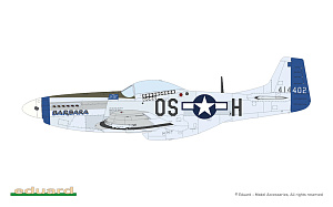 Model kit 1/48 MIGHTY EIGHT: 65th Fighter Wing (P-51D Mustang)  (Eduard kits)