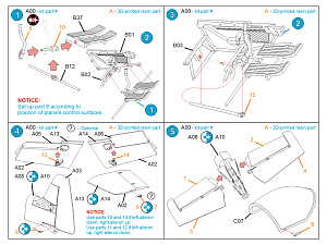 Su-31 Deflected Control Surfaces And Exterior Detail Set (Quinta Models)