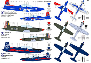 Model kit 1/72 Pilatus PC-9 Pt.2 new mould (Kovozavody Prostejov)