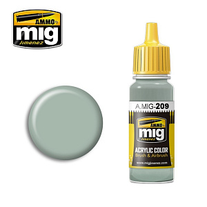 Acrylic paint FS 36495 LIGHT GRAY (Ammo Mig) (17ml) 