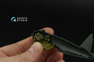 A6M3 Zero 3D-Printed & coloured Interior on decal paper (Fine molds)