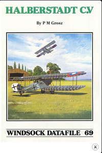 Aircraft books Halberstadt C.V (Albatros Productions)