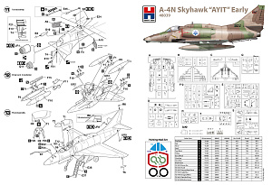 Model kit 1/48 Douglas A-4N Skyhawk "AYIT" Early (Hobby 2000)