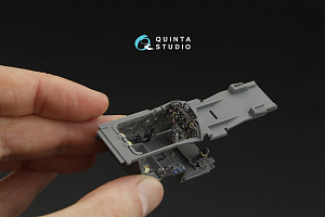 Bf 109K-4 3D-Printed & coloured Interior on decal paper (Kotare)