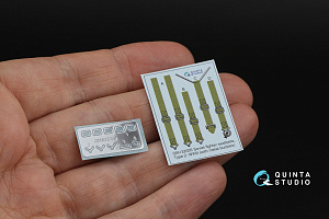 WWII Red Army AF Seatbelts Type 2 (with metal buckles) (All kits)