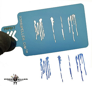 Stencils for airbrushes 'Airbrush Stencils for fine details' 