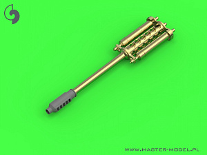 Aircraft detailing sets (brass) 1/35AH-64 Apache M230 Chain Gun barrel, Pitot & tail antenna