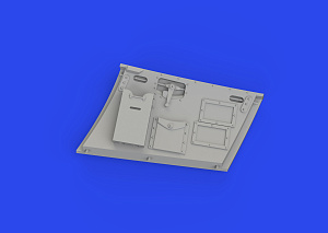 Additions (3D resin printing) 1/48 Hawker Hurricane Mk.II cockpit door 3D-Printed (designed to be used with Arma Hobby kits) 