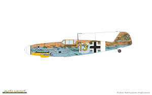 Model kit 1/72 Messerschmitt Bf-109G-2 The ProfiPACK edition (Eduard kits)