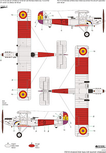 Model kit 1/72 Vickers-Casa Type 245 'Spanish Vildebeest'  (Frrom-Azur)
