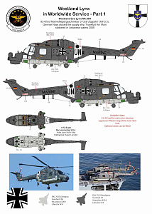 Decal 1/72 Westland Lynx in Worldwide Service Part 1 (AGM)