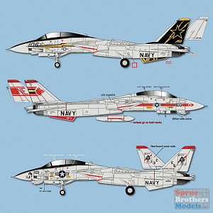 Decal 1/32 Grumman F-14A Tomcat pt.2 (Zotz)