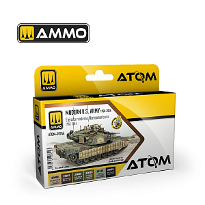 ATOM Modern U.S. Army 1950-2016 20 ml x 6 (Ammo Mig)