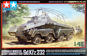 Model kit 1/48 Sd.Kfz.232 (Tamiya)