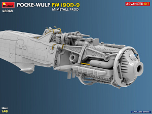 Model kit 1/48 Focke-Wulf FW-190D-9. MIMETALL PROD. (MiniArt)