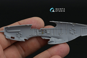 P-51B/P-51C Mustang 3D-Printed & coloured Interior on decal paper (Arma Hobby)