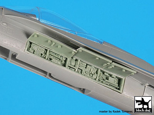 Additions (3D resin printing) 1/72 McDonnell-Douglas F/A-18 Hornet electronics (designed to be used with Academy kits)[F/A-18C F/A-18D F/A-18E F/A-18F) 