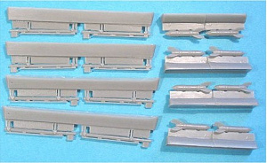 Additions (3D resin printing) 1/48 Soviet WWII RS-82 rockets (Vector)