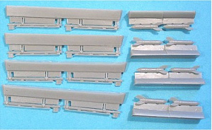 Additions (cast) 1/48 Soviet WWII RS-82 rockets (Vector)