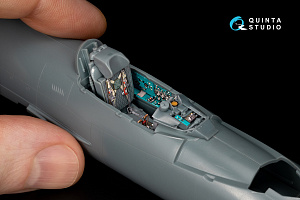 MiG-21bis early Fishbed-L 3D-Printed & coloured Interior on decal paper (Eduard) (with 3D-printed resin parts)