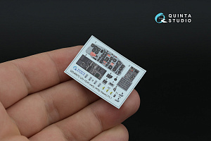 UH-1D early/UH-1H early 3D-Printed & coloured Interior on decal paper (Kitty Hawk)