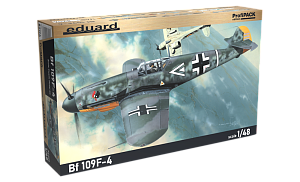 Model kit 1/48 Messerschmitt Bf-109F-4 ProfiPACK edition (Eduard kits)