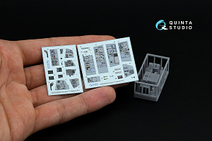 Tornado F.3 3D-Printed & coloured Interior on decal paper (Revell) (small version) (with 3D-printed resin parts)