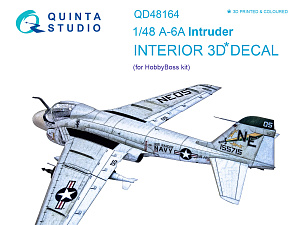 A-6A Intruder 3D-Printed & coloured Interior on decal paper (for HobbyBoss kit)