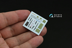 Ka-52 3D-Printed & coloured Interior on decal paper (Dream Model) (with 3D-printed resin parts)