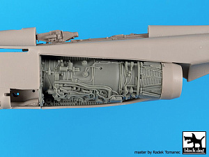 Additions (3D resin printing) 1/48 Sepecat Jaguar Big set (designed to be used with Kittyy Hawk Models kits) 