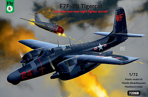 Model kit 1/72 Grumman F7F-3N Tigercat two seat night fighter (FLY)