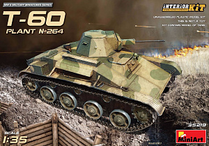 Model kit 1/35 Soviet T-60 (Plant No. 264) (MiniArt)
