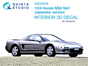 Honda NSX NA1 Japanese version 3D-Printed & coloured Interior on decal paper (Tamiya)