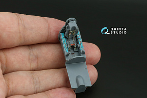 MiG-21MF (Moscow plant) 3D-Printed & coloured Interior on decal paper (Eduard)