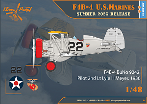 Model kit 1/48 Boeing F4B-4 US Marines (Clear Prop)