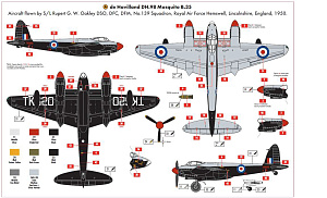 Model kit 1/72 de Havilland Mosquito B Mk.XVI/B.35/TT.35 (Airfix)