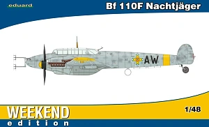 Model kit 1/48 Bf 110F Nachtjäger (Weekend Edit.) (Eduard kits)