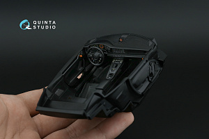 Porsche 911 GT3 RS (992) 3D-Printed & coloured Interior on decal paper (Tamiya) (small version)