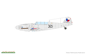 Model kit 1/72 Avia CS-199 Profipack edition (Eduard kits)